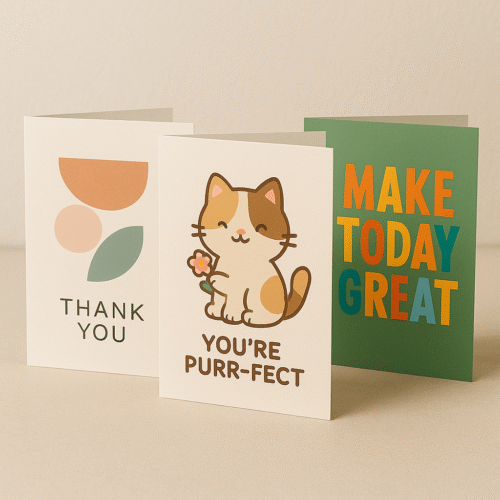 Tarjetas y volantes personalizados